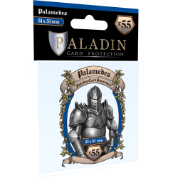 55 Protège Cartes Paladin - Palamedes - Small Square 51 x 51 mm