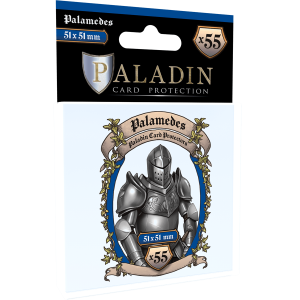 55 Protège Cartes Paladin - Palamedes - Small Square 51 x 51 mm