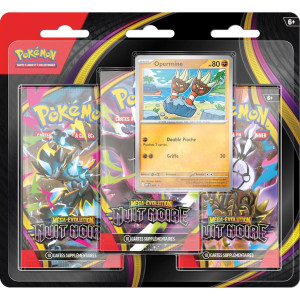 Pokemon ME05 : Nuit Noire - Pack 3 Boosters