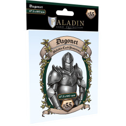 55 Protège Cartes Paladin - Dagonet - 68 x 120 mm