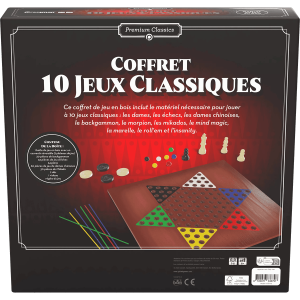 Coffret Multijeux - 10 Jeux