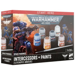 Warhammer 40K : Intercessors + Paints
