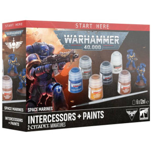 Warhammer 40K : Intercessors + Paints