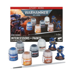 Warhammer 40K : Intercessors + Paints