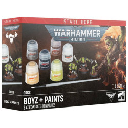 Warhammer 40K : Boyz + Paints
