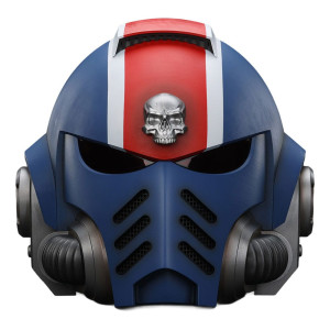 Boite de W40K - Joy Toy : Réplique Casque Ultramarines Titus