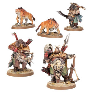 Age of Sigmar : Ogor Mawtribes - Hunters with Sabrefangs