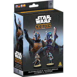 Star Wars : Légion - Customizable Mandalorian Leader & Hunter