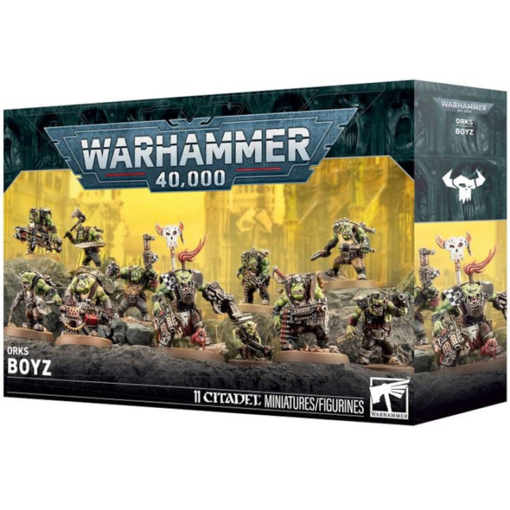 Warhammer 40K : Boyz Orks (Nouvelle Version)