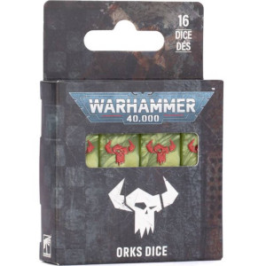 Boite de Warhammer 40K - Set de dés Orks