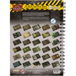 Livre Plateau de Jeu : Cartes de Batailles Epiques - Edition Post Apocalyptique A3
