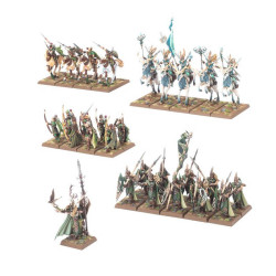 Warhammer : The Old World - Wood Elf Realms Battle March Army