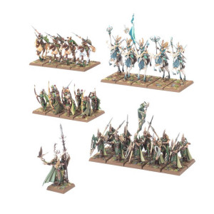 Warhammer : The Old World - Wood Elf Realms Battle March Army