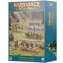 Warhammer : The Old World - Wood Elf Realms Battle March Army