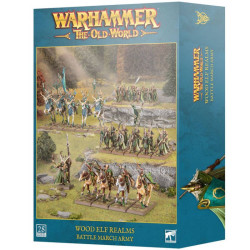 Warhammer : The Old World - Wood Elf Realms Battle March Army