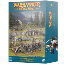 Warhammer : The Old World - High Elf Realms Battle March Army