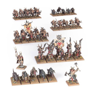 Warhammer : The Old World - Beastmen Brayherds Battle March Army