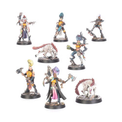 Necromunda - Escher Gang Matriarchs & Phyrr Cats
