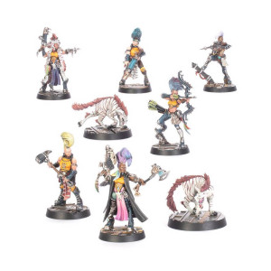 Necromunda - Escher Gang Matriarchs & Phyrr Cats