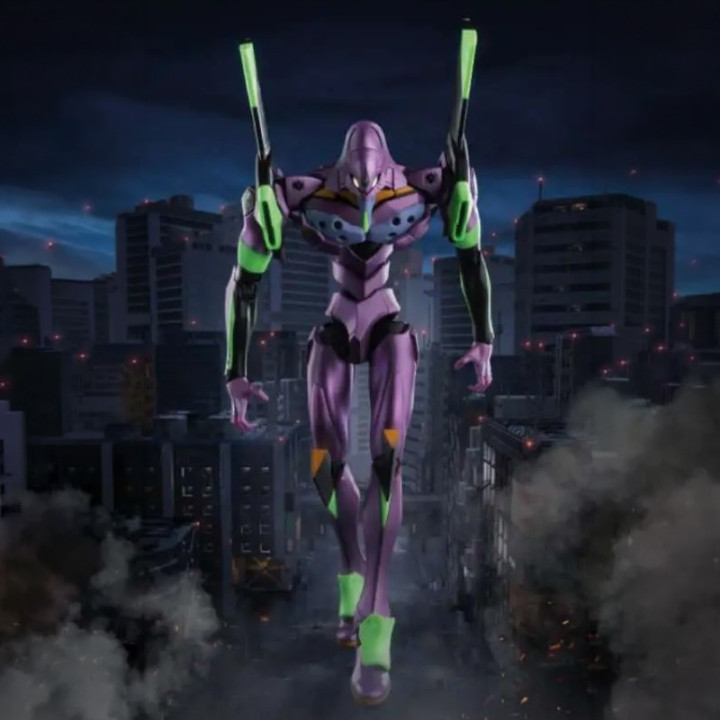 Evangelion - Figurine Blokees Eva Unit 01 TV Version