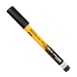 AK Interactive : Real Colors Markers - Yellow Ral