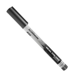 AK Interactive : Real Colors Markers - Aluminium