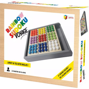 Boite de Rainbow Sudoku Voyage