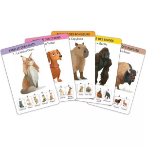 Jeu des 7 Familles : Animaux