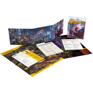 Boite de Shadowrun Anarchy V2 - Écran du Meneur