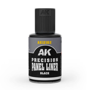 Boite de AK Interactive : Precision Panel Liner - Black