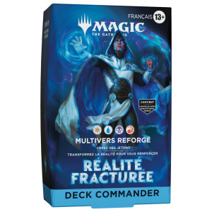 Boite de Magic : Réalité Fracturée - Deck Commander Multivers Reforgé VF