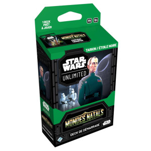 Boite de Star Wars Unlimited : Mondes Natals - Deck de Démarrage Tarkin/Etoile Noire