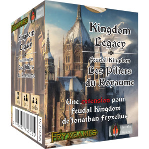 Boite de Kingdom Legacy - Extension Les Piliers du Royaume