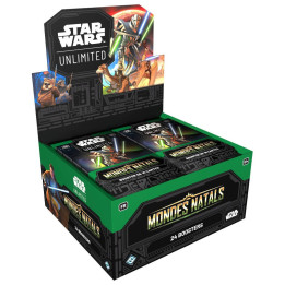 Star Wars Unlimited : Mondes Natals - 24 Boosters