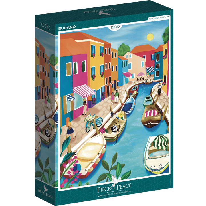 Puzzle Burano - 1000 Pièces