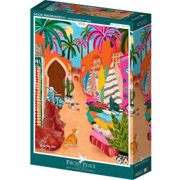 Puzzle Souk De Marrakech - 1000 Pièces