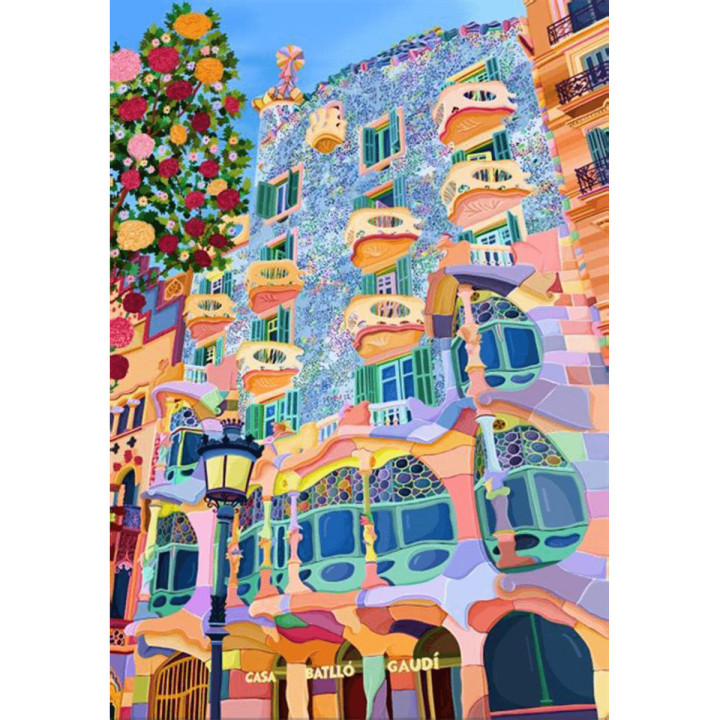 Puzzle Barcelone - 1000 Pièces