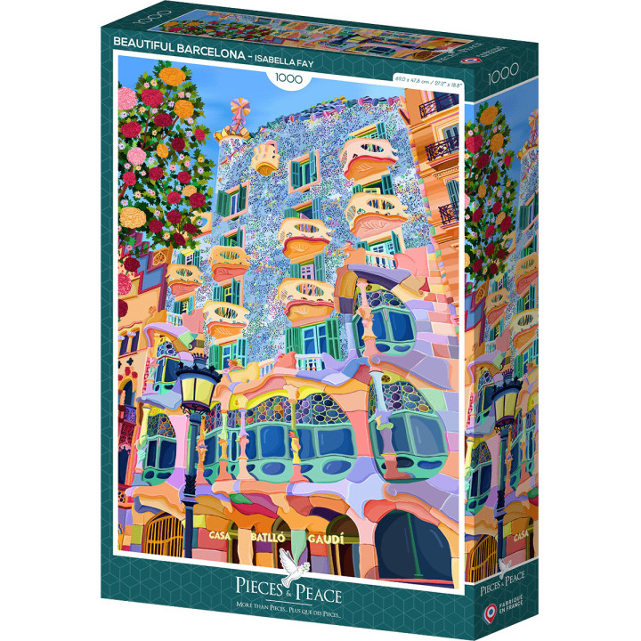 Puzzle Barcelone - 1000 Pièces