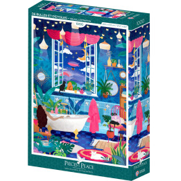 Puzzle De Bulles Et D'Etoiles - 1000 Pièces