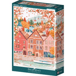 Puzzle Bergen - 1000 Pièces