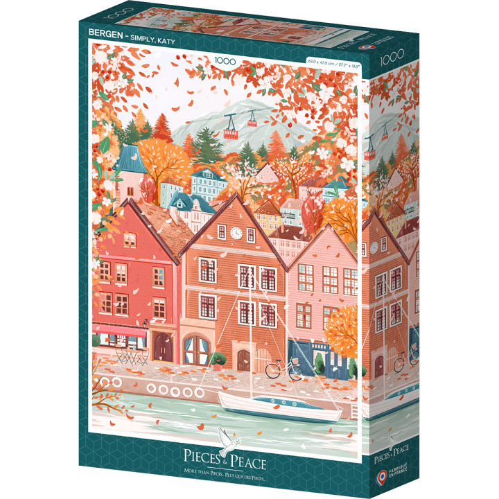 Puzzle Bergen - 1000 Pièces