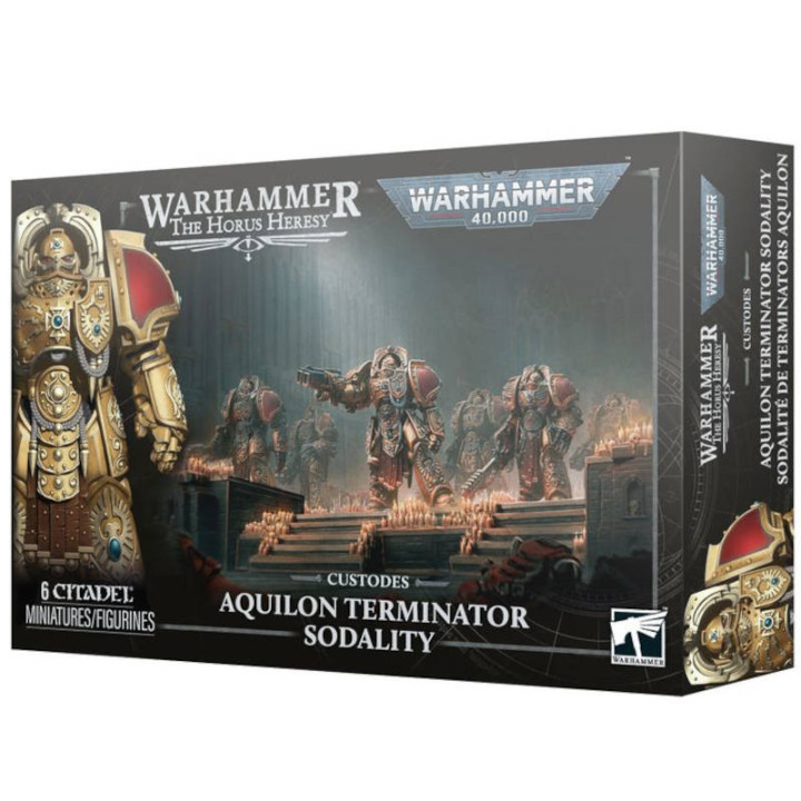 Warhammer 40K/The Horus Heresy - Legio Custodes - Aquilon Terminator Sodality