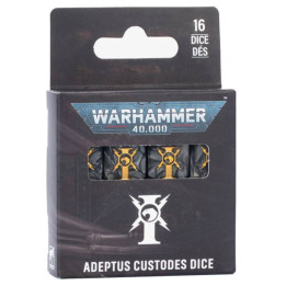 Warhammer 40K - Set de dés Adeptus Custodes