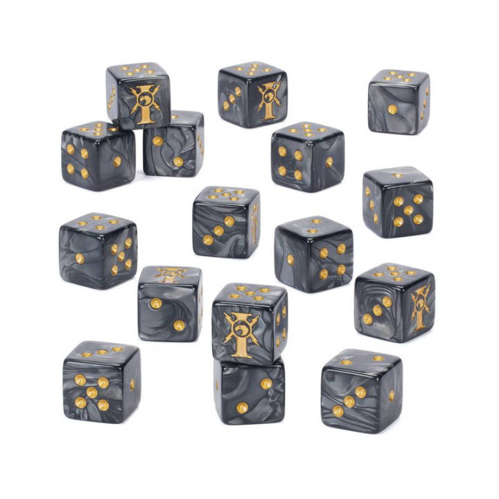 Warhammer 40K - Set de dés Adeptus Custodes