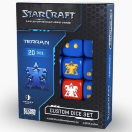 Starcraft Miniature Game : Terran Custom Dice Set (EN)