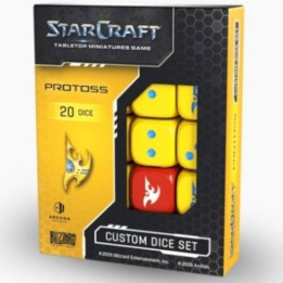 Starcraft Miniature Game : Protoss Custom Dice Set (EN)