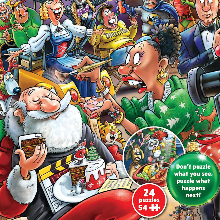 Wasgij - Calendrier de l'Avent - Programme Spécial De Noël