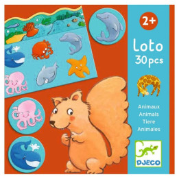 Acheter Loto des Animaux - Jeu de société - Djeco - Ludifolie