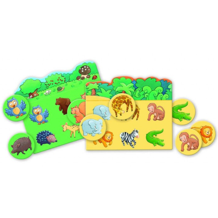 Acheter Loto des Animaux - Jeu de société - Djeco - Ludifolie