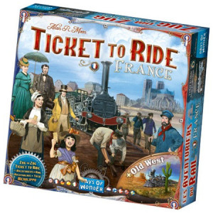 Les Aventuriers du Rail - France + Old West